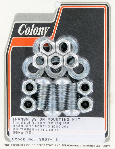 TRANSMISSION MOUNTING KIT ZINC